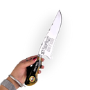 Faca Guns N' Roses 8 Polegadas - Cabo Resina Personalizado - Edição Limitada Rock