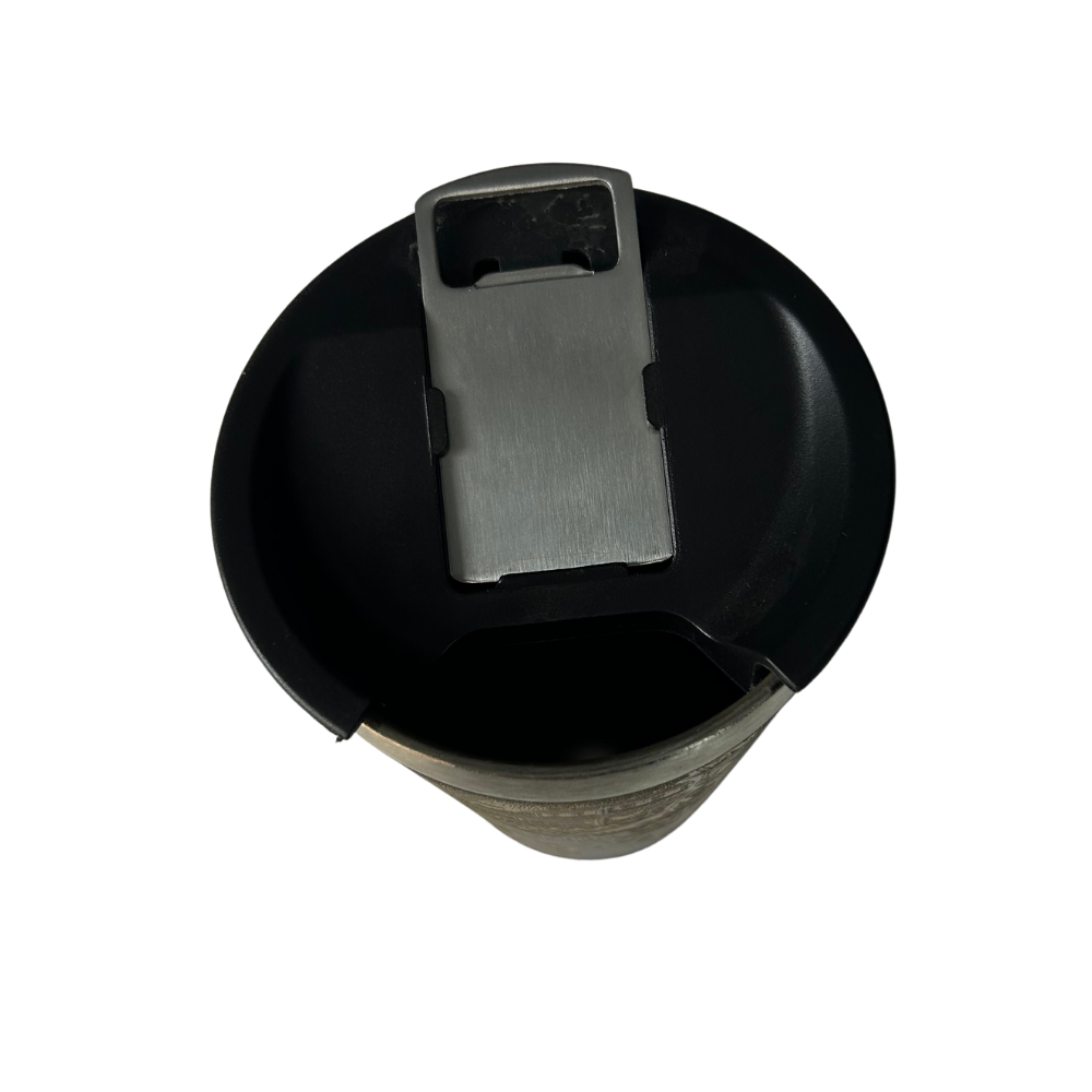 Kit Naruto - Faca 8" + Copo Térmico - Gravação a Laser 360° - Cabo Laranja Brilha no Escuro