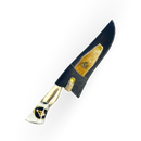 Faca Picanheira 10" Maçonaria - Cabo Osso e Resina