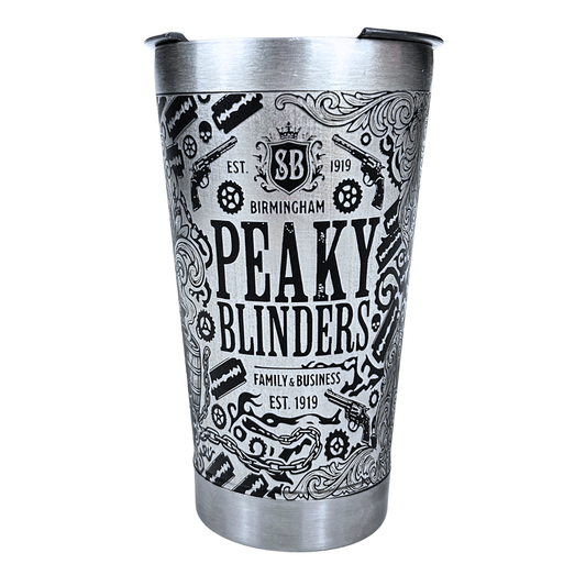 Copo Térmico Peaky Blinders 475ml - Gravação a Laser 360°
