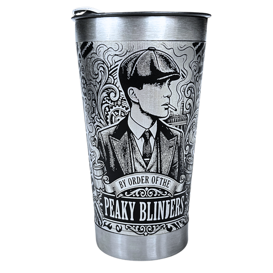 Copo Térmico Peaky Blinders - Gravação a Laser 360° - 475ml