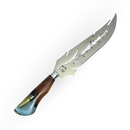 Faca Artesanal 11" - Lâmina Folha Vazada