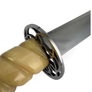 Katana Artesanal 29 Polegadas - Cabo Osso Bovino 10 Polegadas - Lâmina 75cm