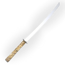 Katana Artesanal 29 Polegadas - Cabo Osso Bovino 10 Polegadas - Lâmina 75cm