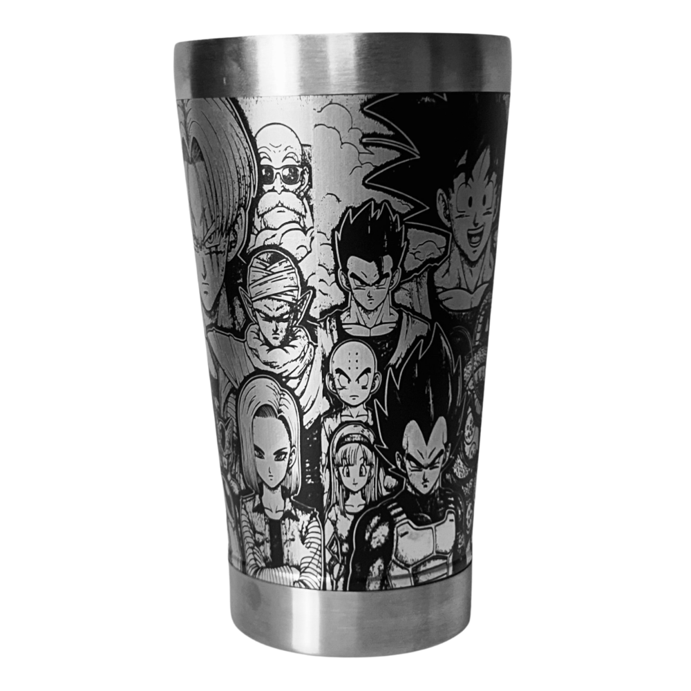 Kit Faca + Copo Dragon Ball Z 8" - Edição Especial