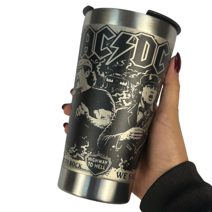 Copo Térmico AC/DC - Gravação a Laser 360°