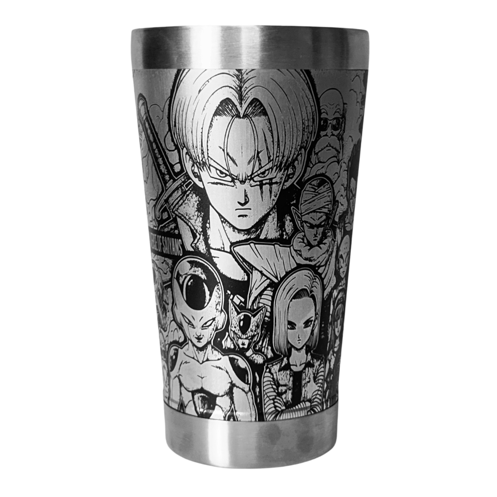 Kit Faca + Copo Dragon Ball Z 8" - Edição Especial
