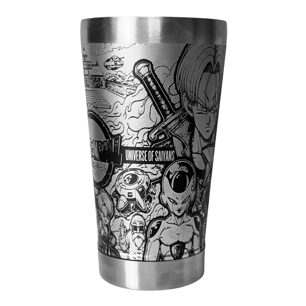 Kit Faca + Copo Dragon Ball Z 8" - Edição Especial