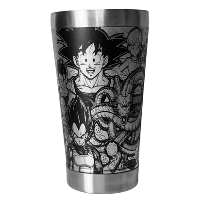 Kit Faca + Copo Dragon Ball Z 8" - Edição Especial
