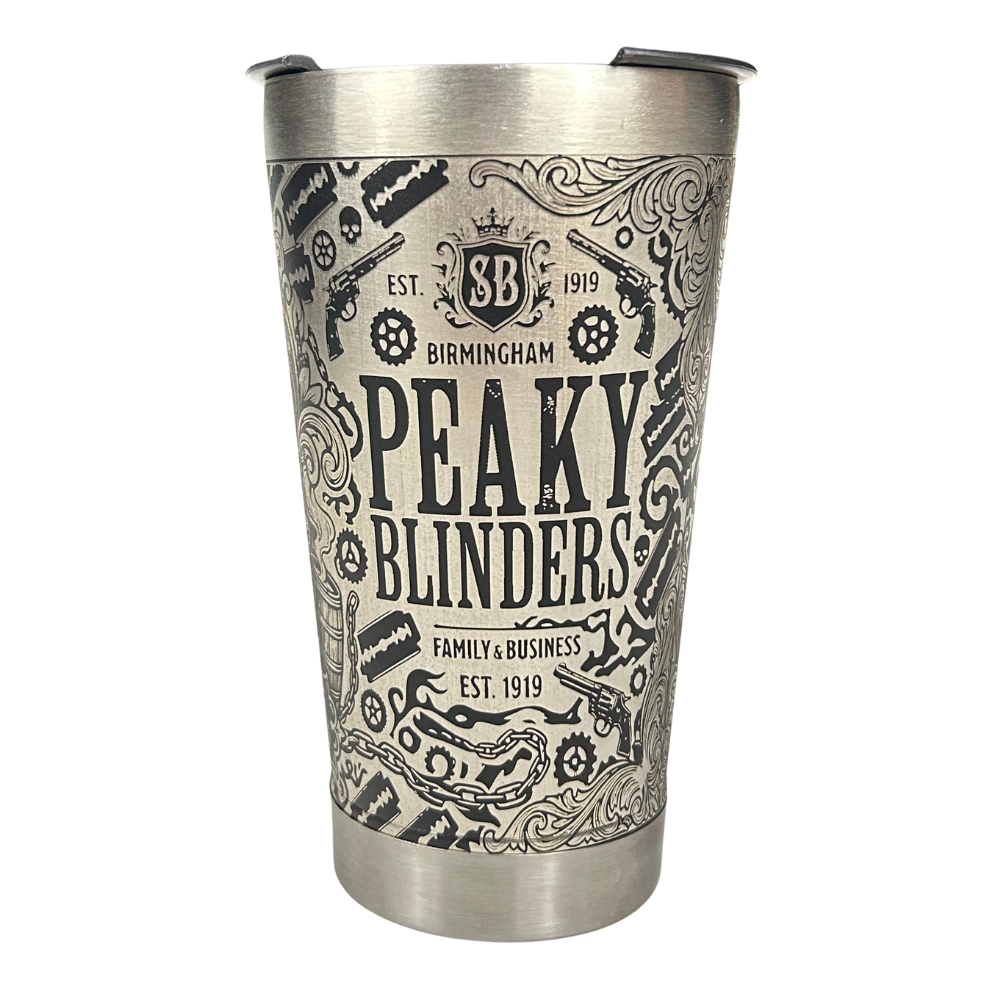 Copo Térmico Peaky Blinders - Gravação a Laser 360° - 475ml