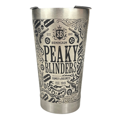 Copo Térmico Peaky Blinders - Gravação a Laser 360° - 475ml