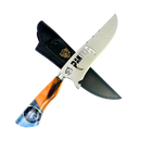 Faca Pantera 8 Polegadas | Lâmina Vazada Temática | Cabo Resina