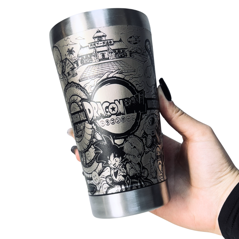 Kit Faca + Copo Dragon Ball Z 8" - Edição Especial