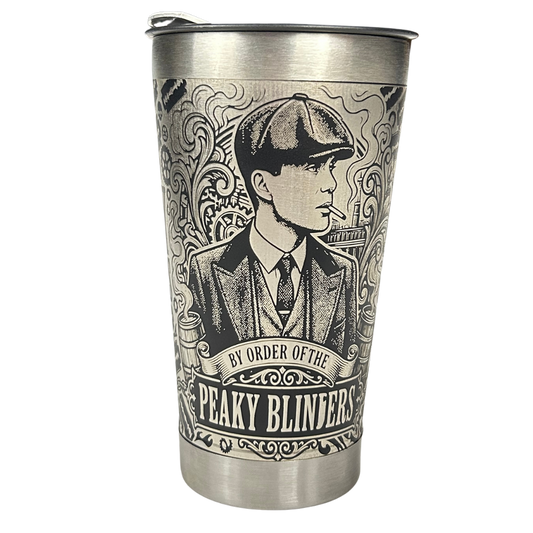 Copo Térmico Peaky Blinders - Gravação a Laser 360° - 475ml