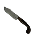 Canivete Artesanal Sorocabana 28cm total - Cabo Madeira Tucumã - Lâmina Larga Premium