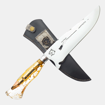 Faca Gold 8" – Sniper