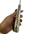 Canivete Artesanal Sorocabana 28cm total - Cabo Osso Natural - Lâmina Larga Premium