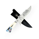 Picanheira Cavaleiros do Zodíaco 10" - Cabo Osso Bovino e Resina