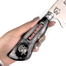 Picanheira Iron Maiden 8 Polegadas - Cabo Resina Personalizado - Edição Especial Rock