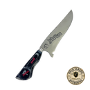 Faca Judas Priest 8 Polegadas | Lâmina Vazada Metal God | Cabo Resina