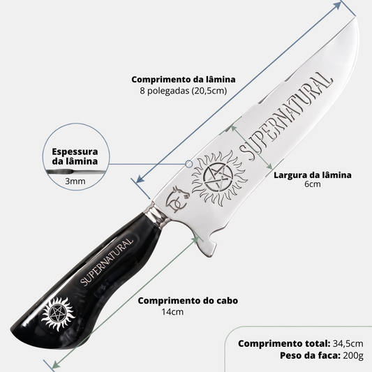 Faca Family Business 8" – Supernatural
