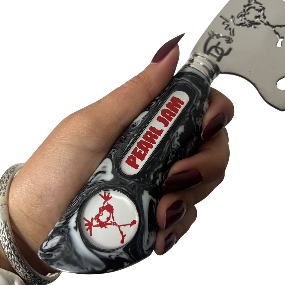 Faca Picanheira Pearl Jam 8 Polegadas - Cabo Resina Personalizado - Churrasco Grunge
