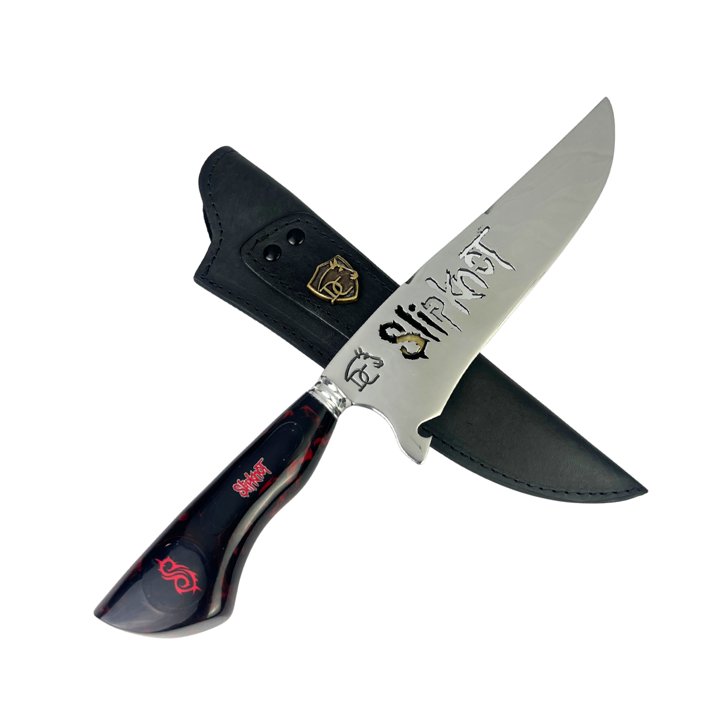 Kit Slipknot - Faca 8" + Tábua Personalizada