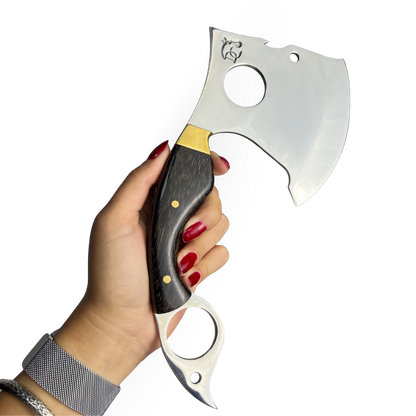 Machadinho Artesanal 25cm - Cabo Full Tang Madeira Tucumã