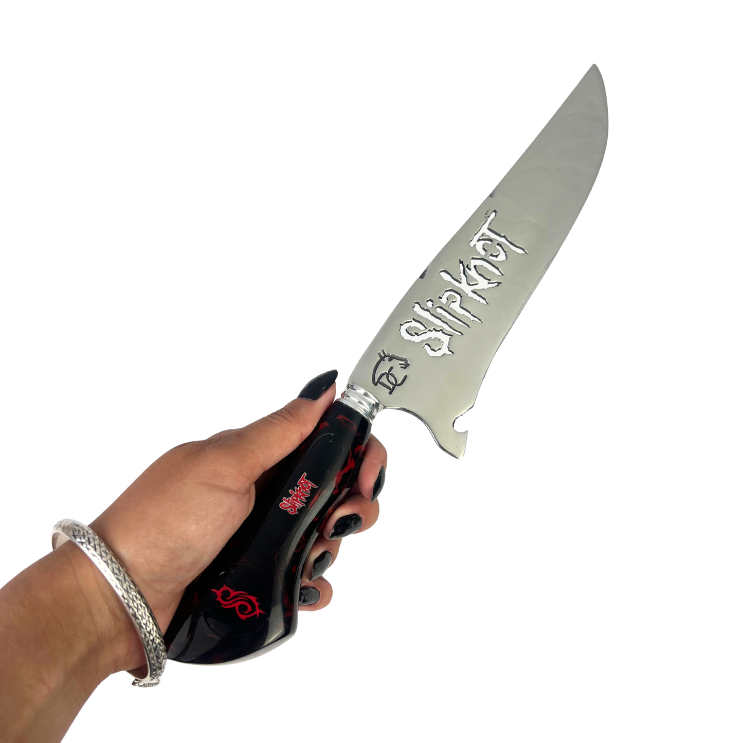 Kit Slipknot - Faca 8" + Tábua Personalizada