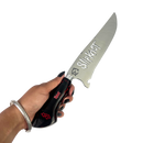 Faca Slipknot 8 Polegadas | Lâmina Vazada Temática | Cabo Resina