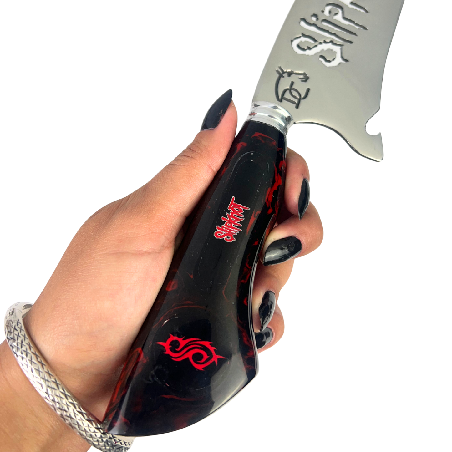 Kit Slipknot - Faca 8" + Tábua Personalizada