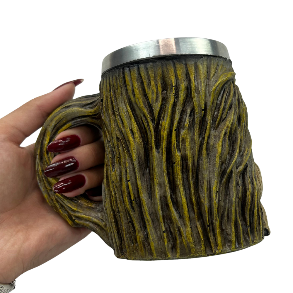 Caneca Iron Maiden 3D - Eddie 50th Anniversary - 300ml - Aço Inox