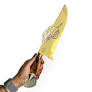 Picanheira Gold 10" - Nossa Senhora - Cabo Madeira Pinho e Resina