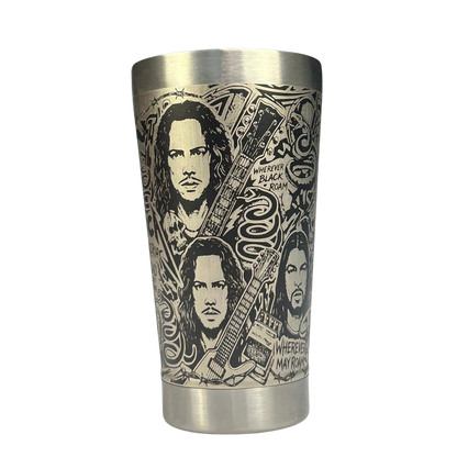 Copo Térmico Metallica - Gravação a Laser 360°