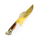 Picanheira Gold 10" - Nossa Senhora - Cabo Madeira Pinho e Resina