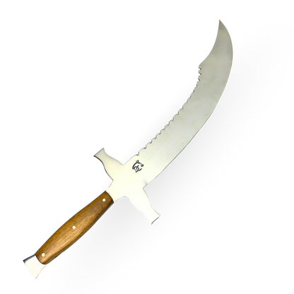 Espada Artesanal 56cm (22") - Cabo Full Tang Madeira