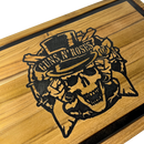 Kit Guns N' Roses - Faca 8" + Tábua Personalizada