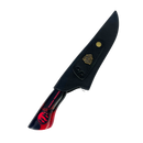 Faca Barão Vermelho 8 Polegadas | Lâmina Vazada Rock BR | Cabo Resina