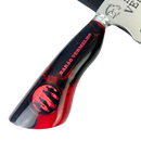 Faca Barão Vermelho 8 Polegadas | Lâmina Vazada Rock BR | Cabo Resina