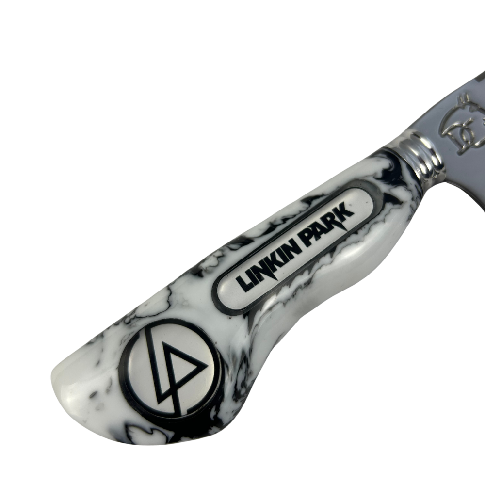 Faca Linkin Park 8" - Cabo Resina Personalizado - Edição Especial Rock