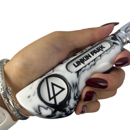 Faca Linkin Park 8" - Cabo Resina Personalizado - Edição Especial Rock