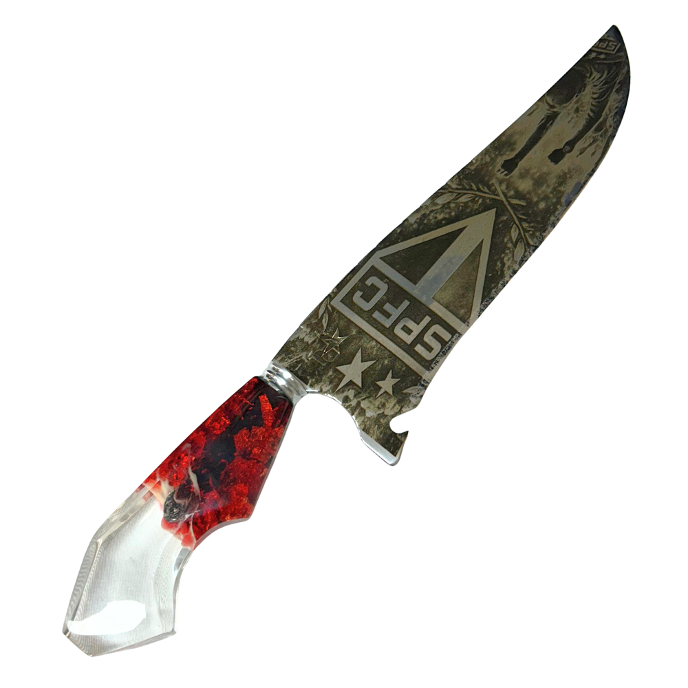 Kit São Paulo - Faca 10" + Copo Térmico - Gravação a Laser 360°