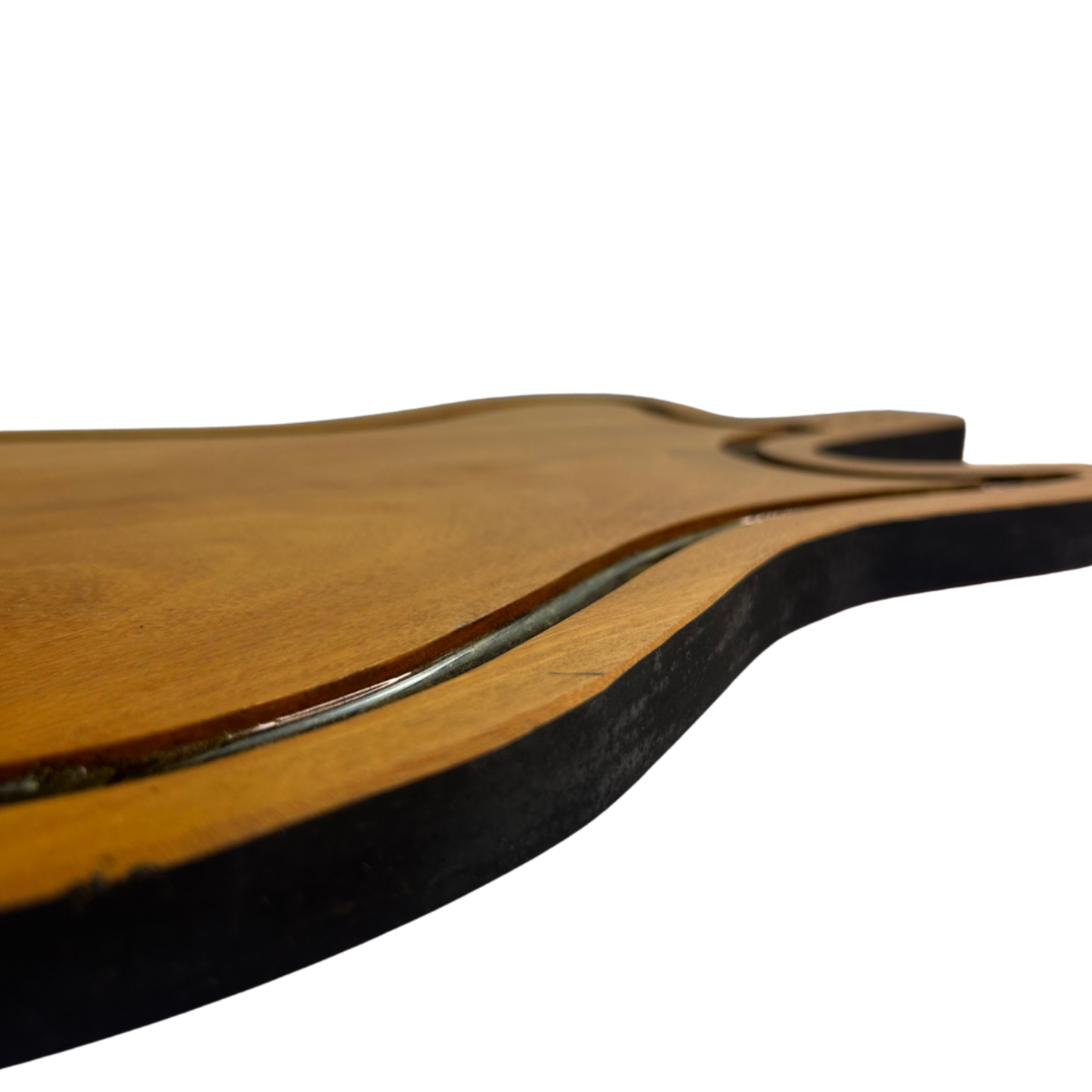 Tábua de Corte Guitarra - Madeira Nobre com Petisqueiro