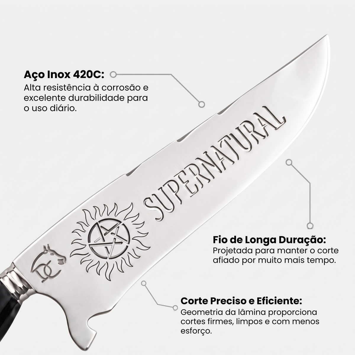 Faca Family Business 8" – Supernatural