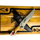 Kit Baralho Premium - Tábua Ás de Copas + Faca 8 Polegadas - Caixa Presente Exclusiva