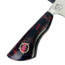 Faca Slayer 8 Polegadas Marmorizada | Lâmina Vazada Thrash Metal | Cabo Resina