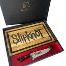 Kit Slipknot - Faca 8" + Tábua Personalizada