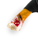 Kit Baralho Premium - Tábua Ás de Copas + Faca 8 Polegadas - Caixa Presente Exclusiva