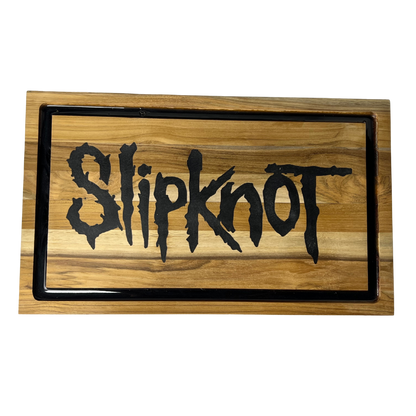 Kit Slipknot - Faca 8" + Tábua Personalizada