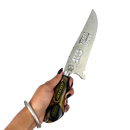 Faca Star Wars 8 Polegadas | Lâmina Vazada Galáxia | Cabo Resina